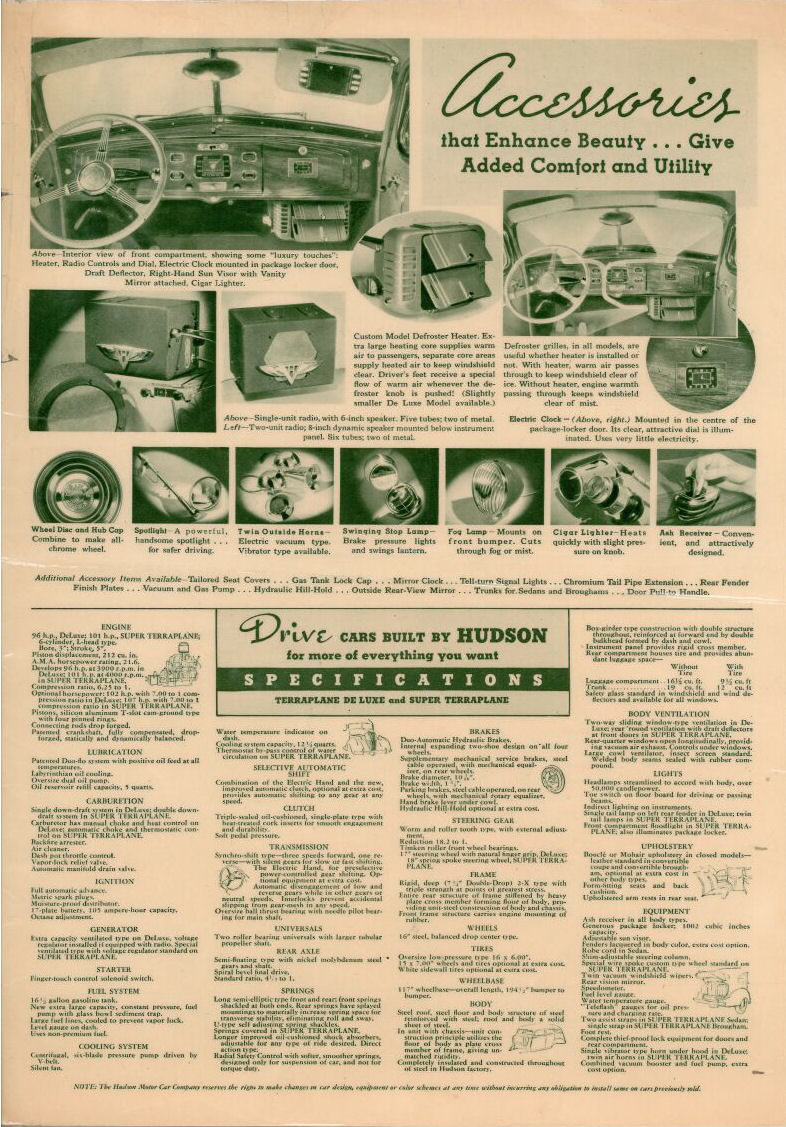 1937 Hudson Terraplane News Page 6